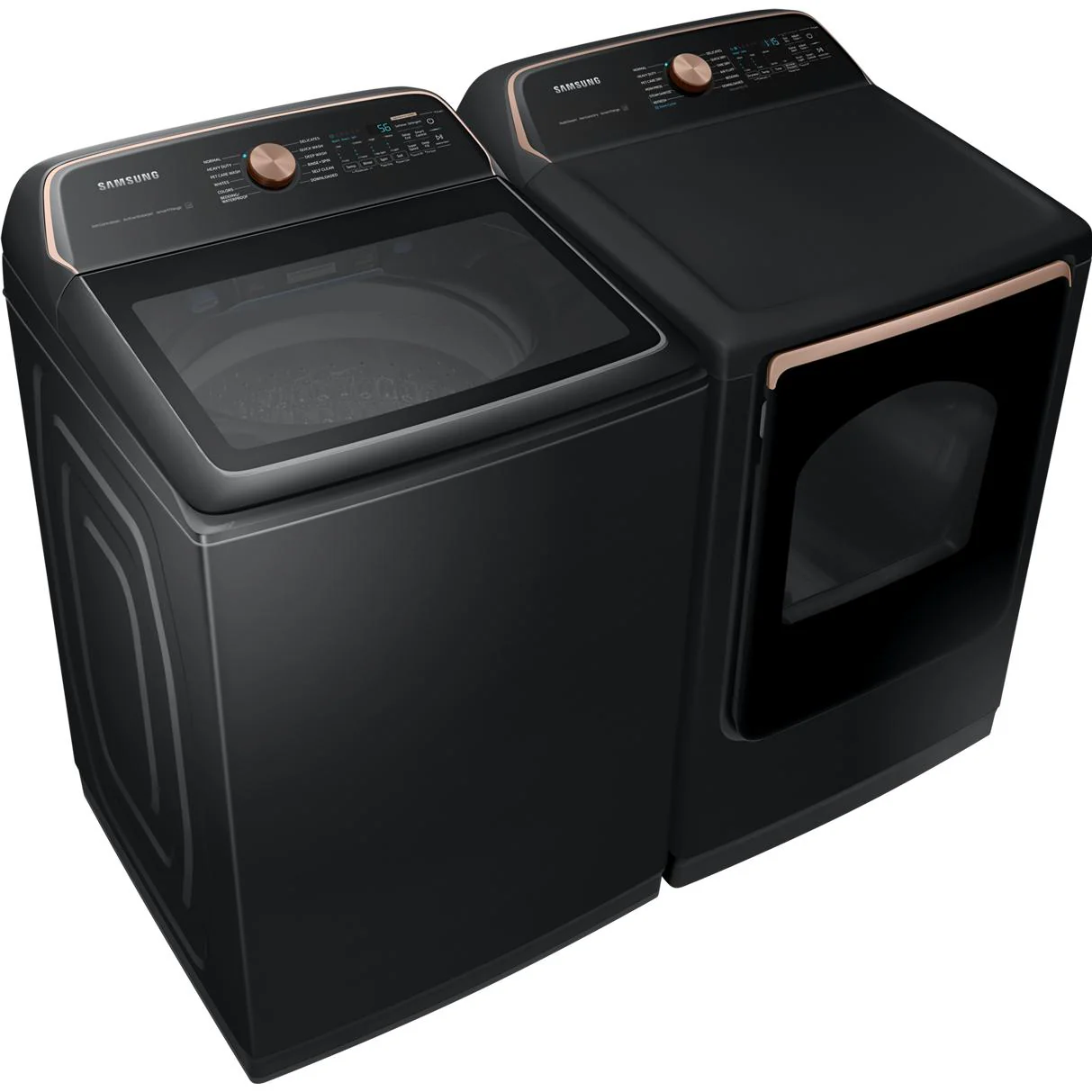 Samsung Laveuse à chargement vertical de 6.2 pi. cu. avec solution de soins pour animaux et distributeur automatique WA54CG7550AVA4 - Image 12