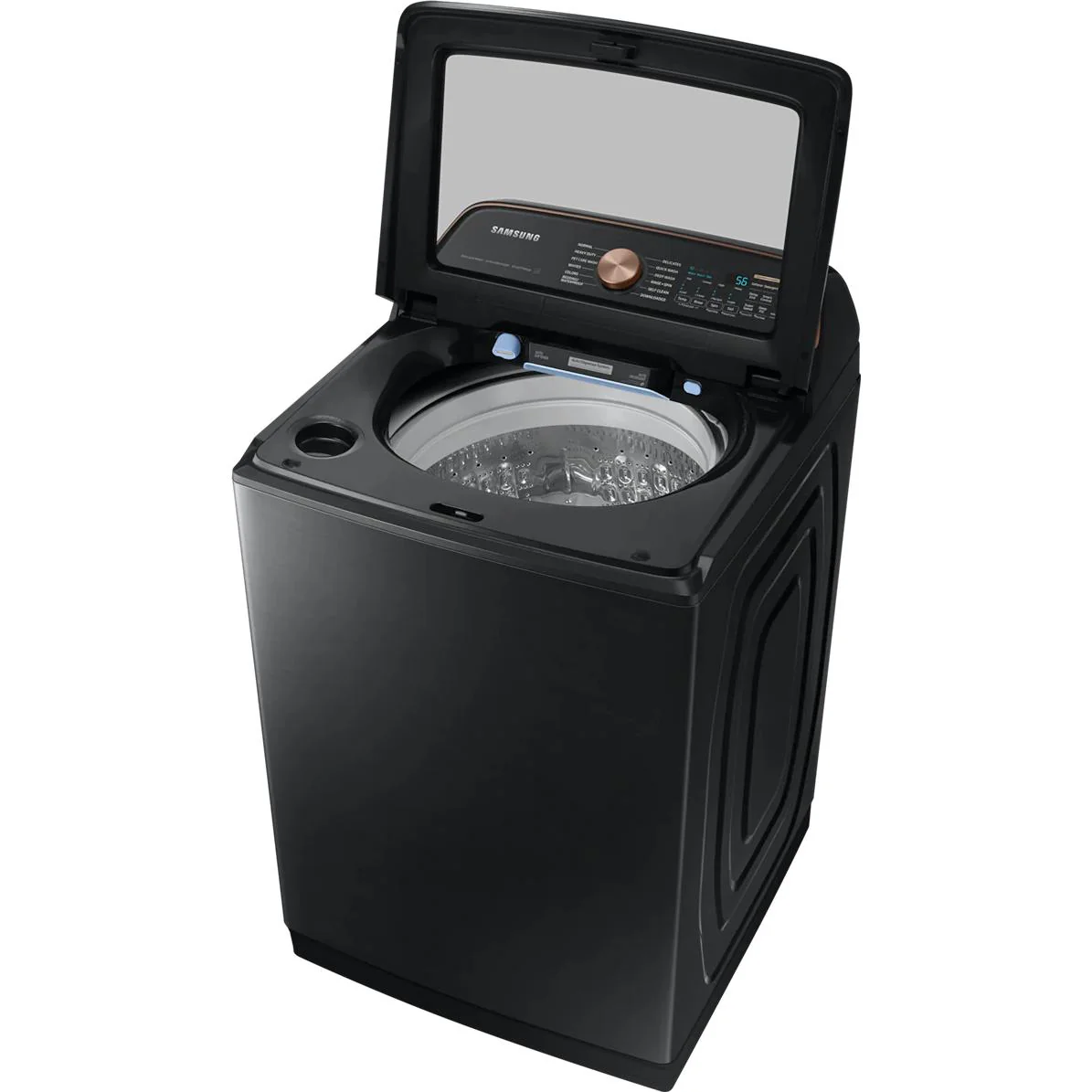 Samsung Laveuse à chargement vertical de 6.2 pi. cu. avec solution de soins pour animaux et distributeur automatique WA54CG7550AVA4 - Image 3