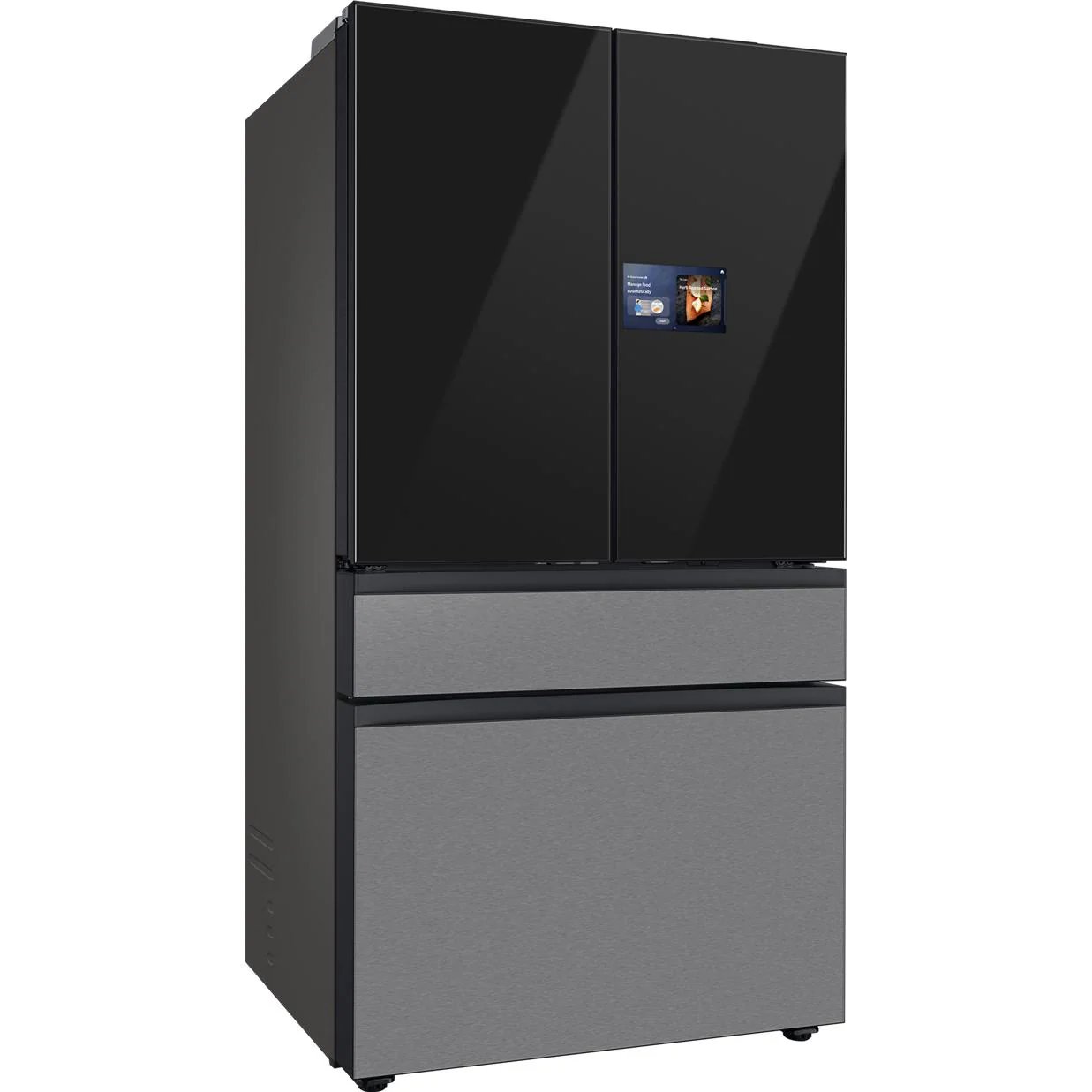Samsung Réfrigérateur 4 Portes Bespoke AI de 36 Pouces, 29 Pi³, avec Écran d’Accueil IA RF90F29BECRAA - Image 3