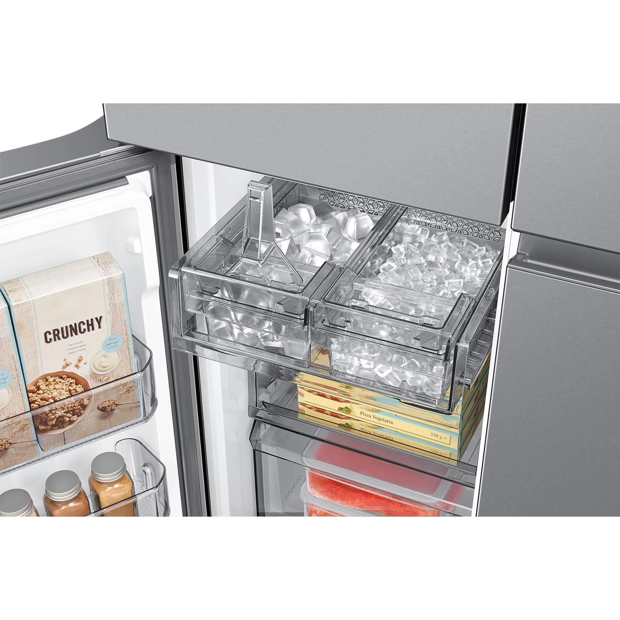 Samsung Réfrigérateur a quatre portes avec porte à deux battants à profondeur de comptoir de 36 po, 23 pi cu RF23DG9600SRAC - Image 8