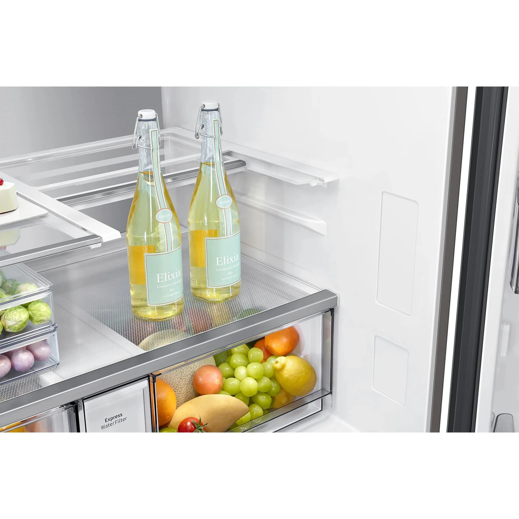 Samsung Réfrigérateur à quatre portes avec porte à deux battants Bespoke de 36 po, 23 pi cu RF23DB9900QDAC - Image 11