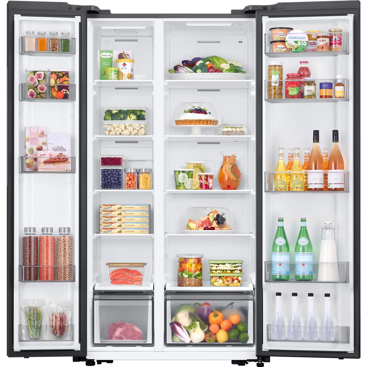 Samsung Réfrigérateur cÎte à cÎte à profondeur de comptoir de 36" avec technologie SpaceMax RS20DG4000M9AA - Image 6