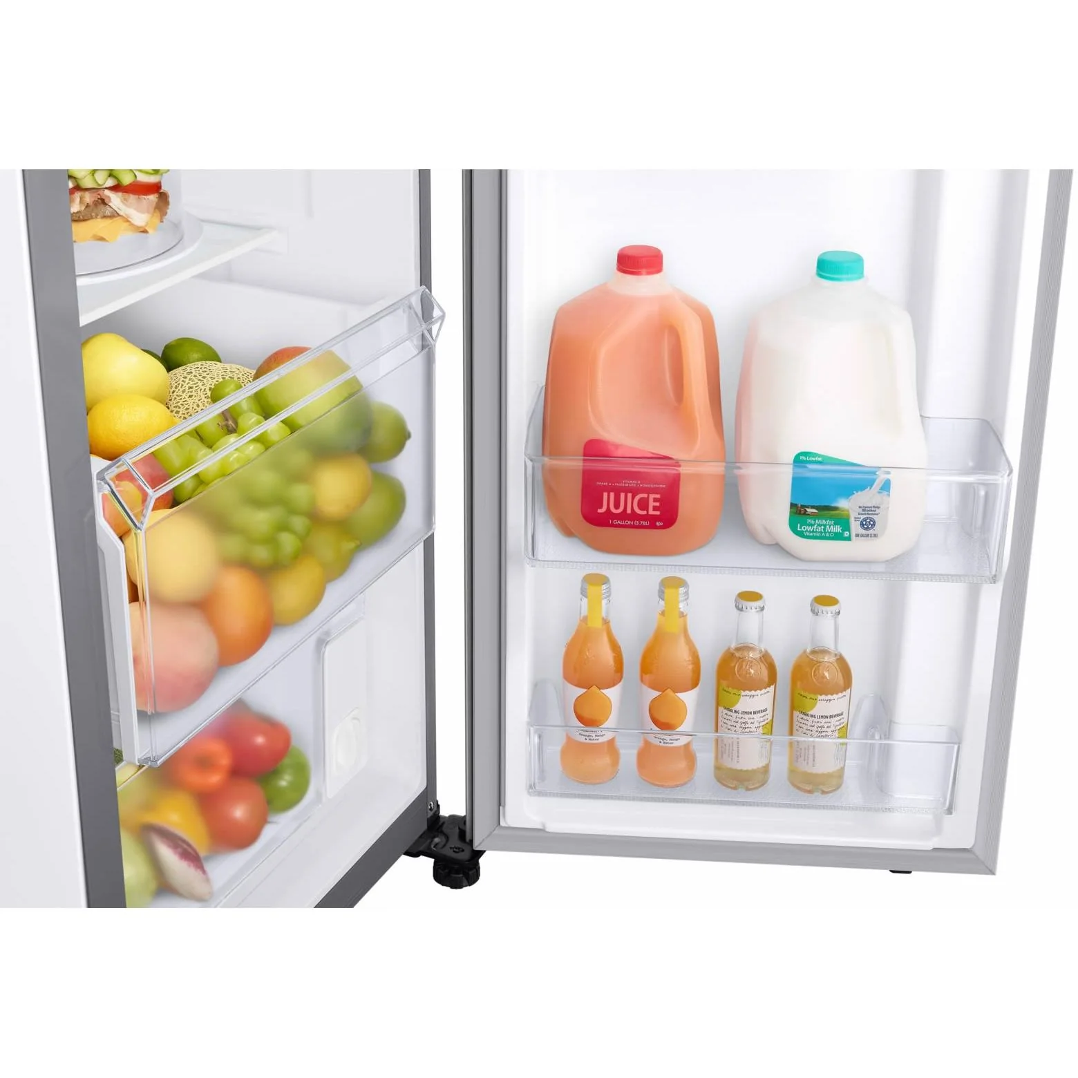 Samsung Réfrigérateur cÎte-à -cÎte à profondeur de comptoir de 36 po., 21,5 pi.cu. avec Family Hub⹠RS22T5561SR/AC - Image 14