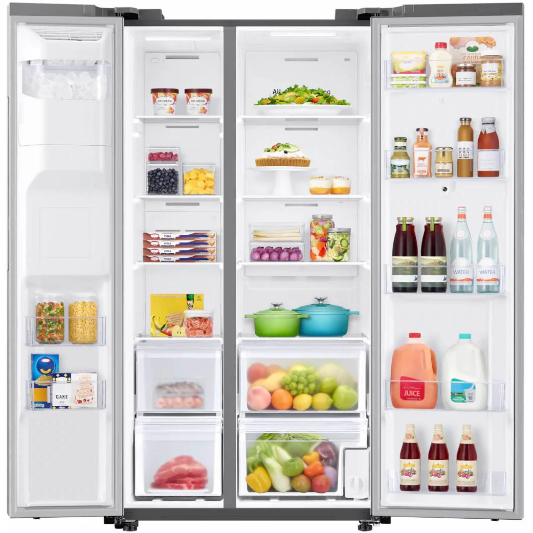 Samsung Réfrigérateur cÎte-à -cÎte à profondeur de comptoir de 36 po., 21,5 pi.cu. avec Family Hub⹠RS22T5561SR/AC - Image 6