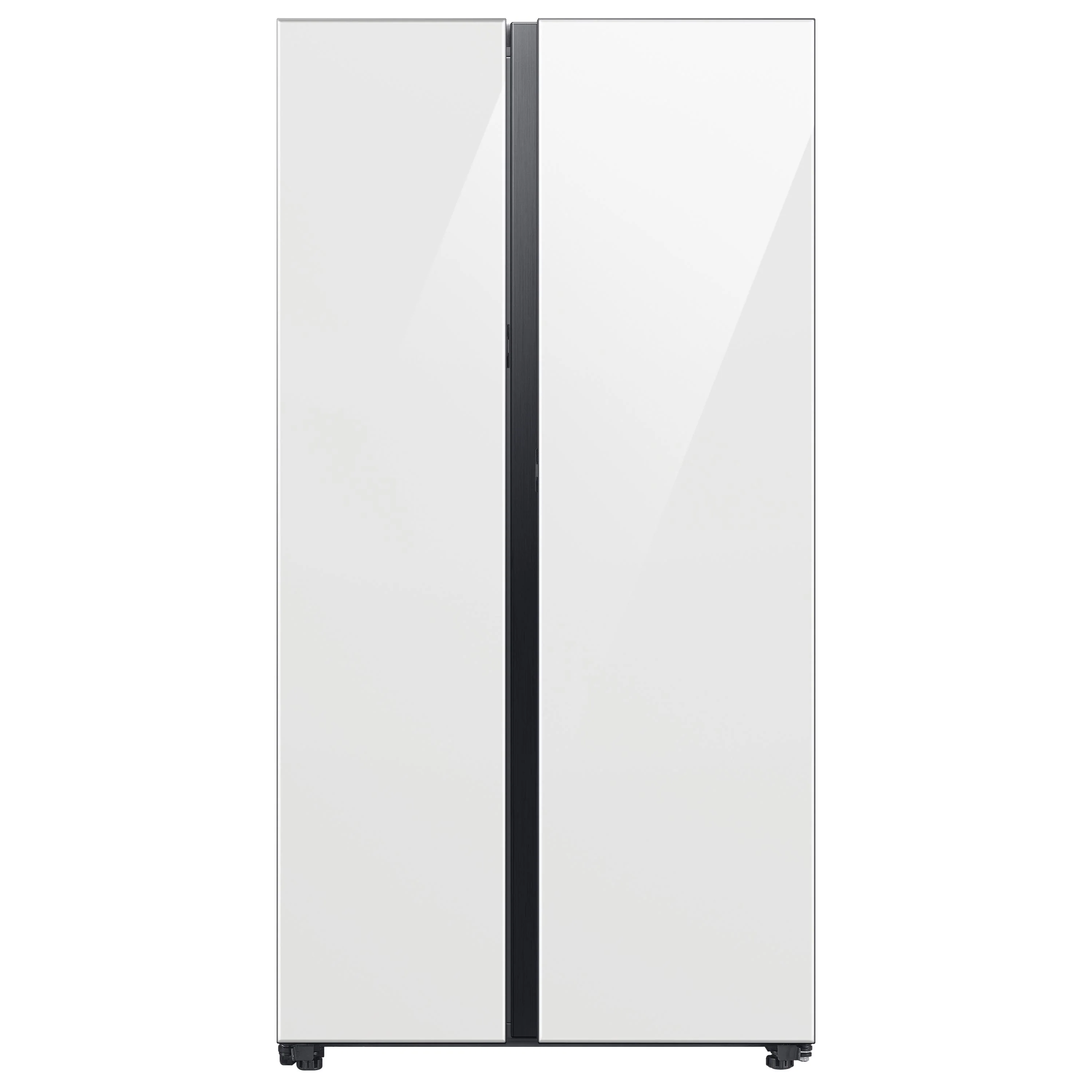 Samsung Réfrigérateur côte-à-côte à profondeur de comptoir Bespoke de 36 pouces, 22,6 pi. cu. avec centre de breuvage RS23CB760012AA