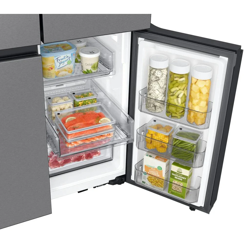 Samsung Réfrigérateur quatre portes avec porte à deux battants amovible Bespoke de 36 pouces, 28,6 pi. cu. avec Wi-Fi RF29DB9600QLAA - Image 6