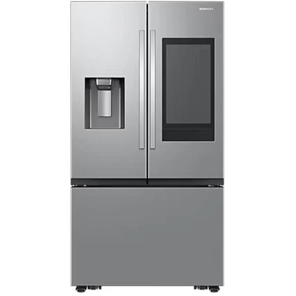 Samsung Réfrigérateur trois portes avec porte à deux battants de 36 pouces, 30 pi. cu. avec Family Hub⹠RF32CG5900SRAC