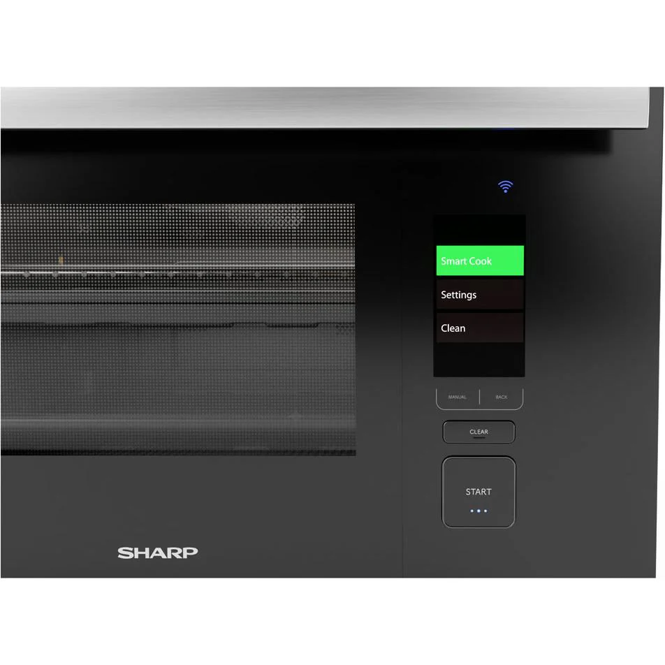 Sharp Four combiné encastré de 24 po, 1,1 pi cu avec convection SSC2489GS - Image 5
