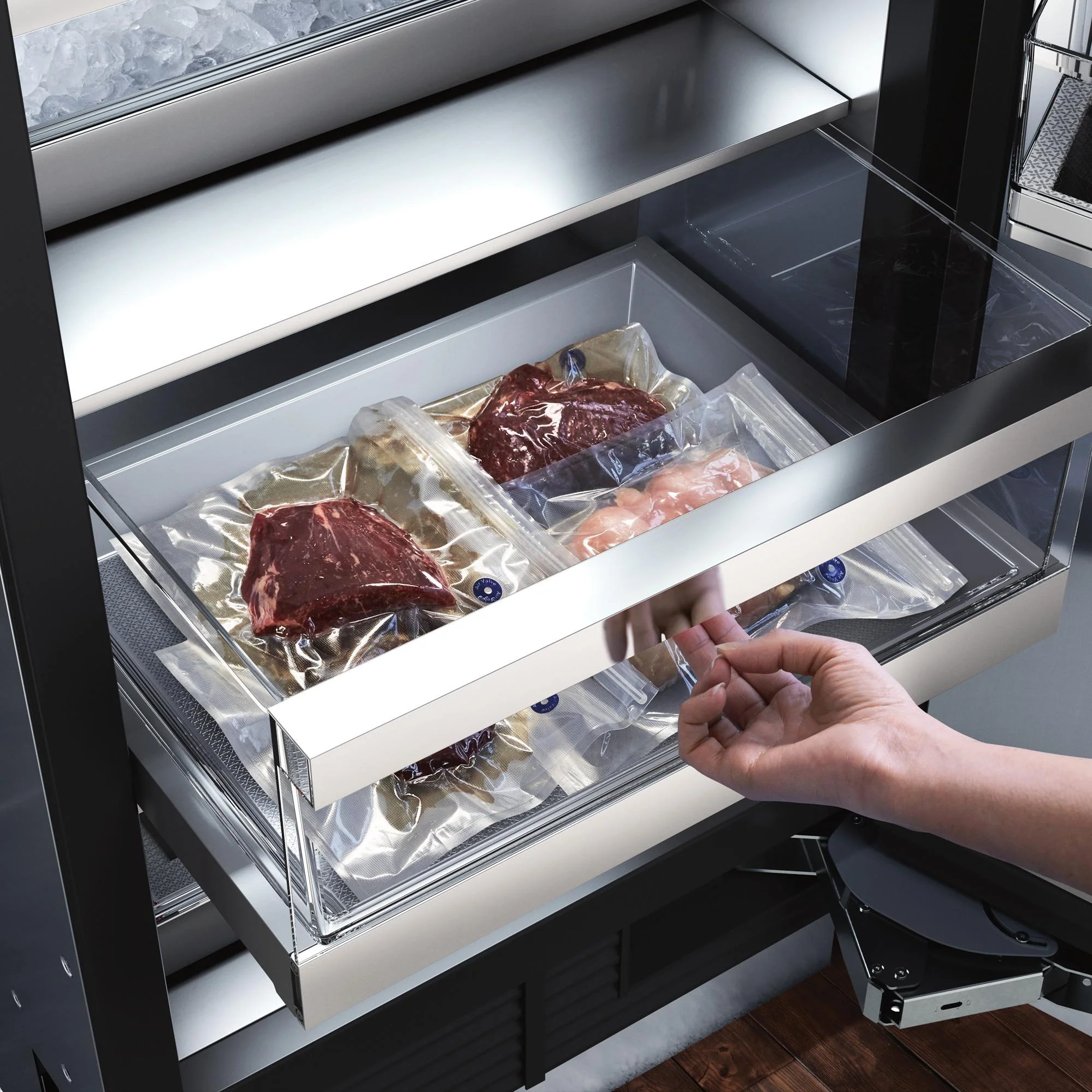 Signature Kitchen Suite Congélateur vertical de 13,9 pi.cu. avec commande SmartThinQ™ SKSCF2401P - Image 4