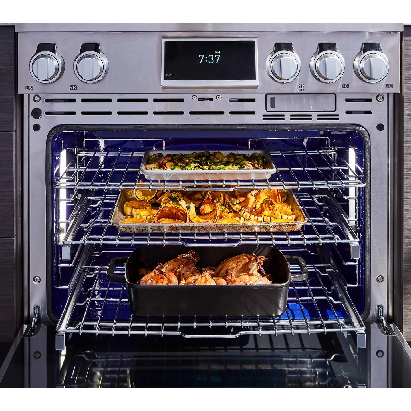 Signature Kitchen Suite Cuisinière amovible à biénergie de 36 po avec four Steam-Assist SKSDR360GS - Image 13