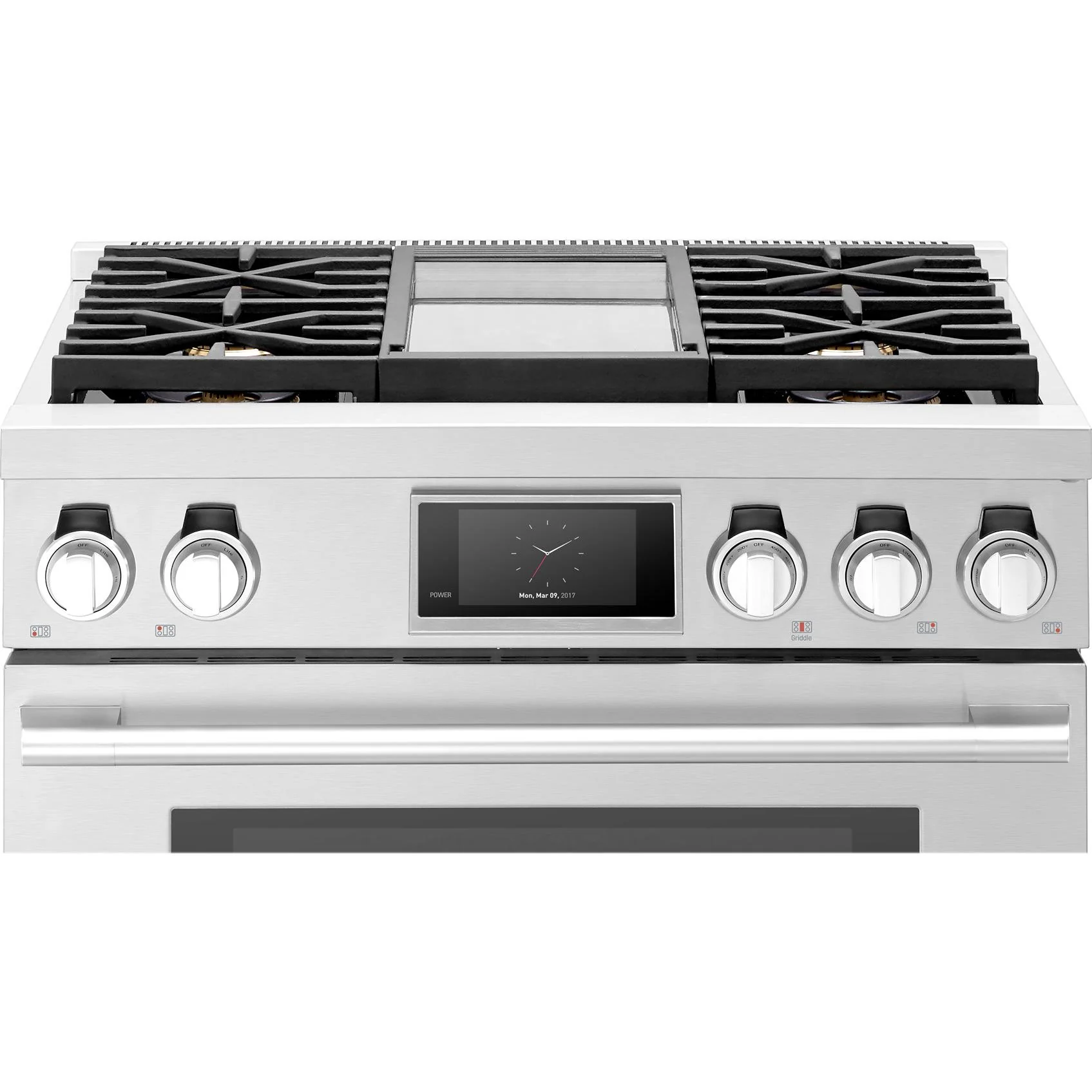Signature Kitchen Suite Cuisinière amovible à gaz de 36 po. avec connectivité Wi-Fi SKSGR360GS - Image 8