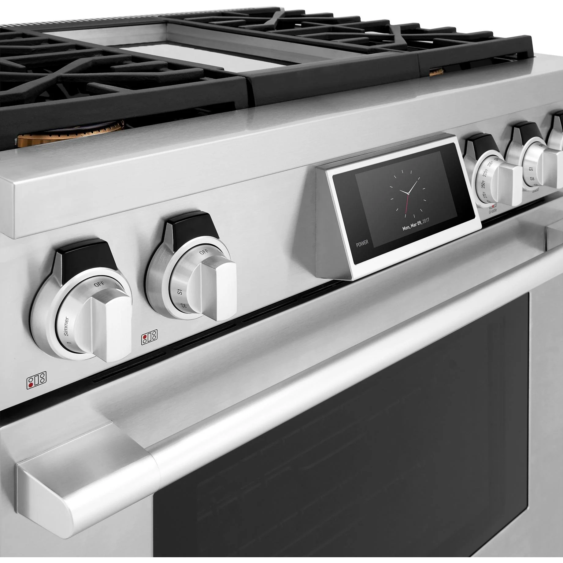 Signature Kitchen Suite Cuisinière amovible à gaz de 36 po. avec connectivité Wi-Fi SKSGR360GS - Image 9
