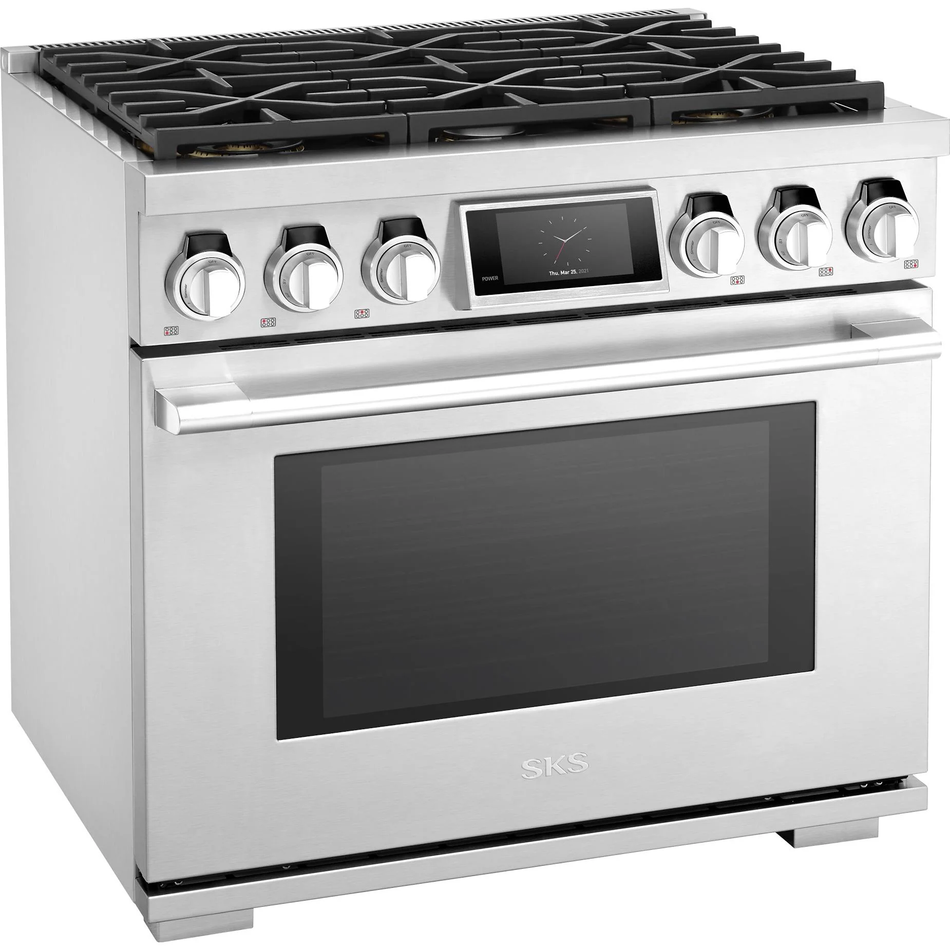 Signature Kitchen Suite Cuisinière biénergie de 36po SKSDR360S - Image 10