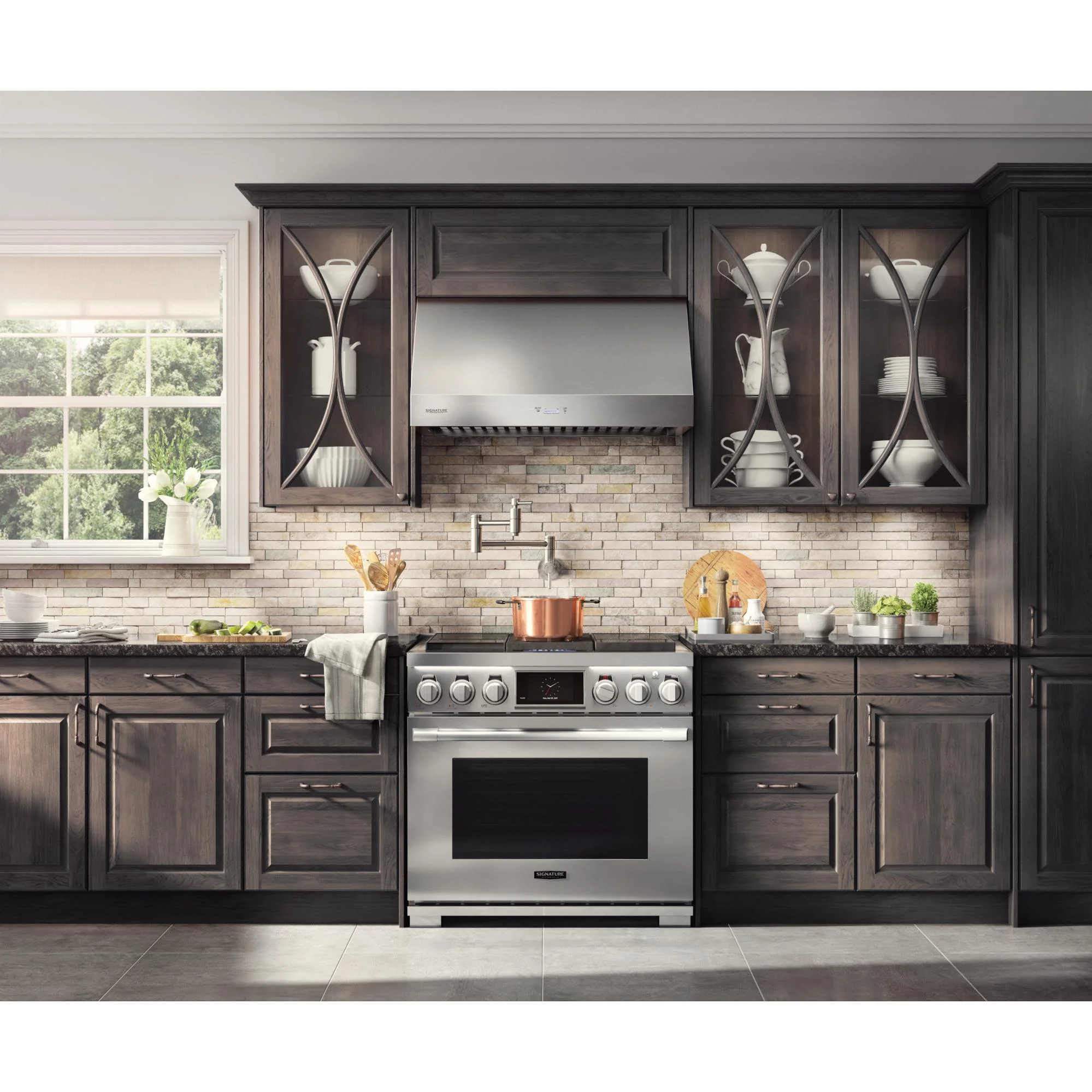 Signature Kitchen Suite Cuisinière biénergie de 36po SKSDR360S - Image 14