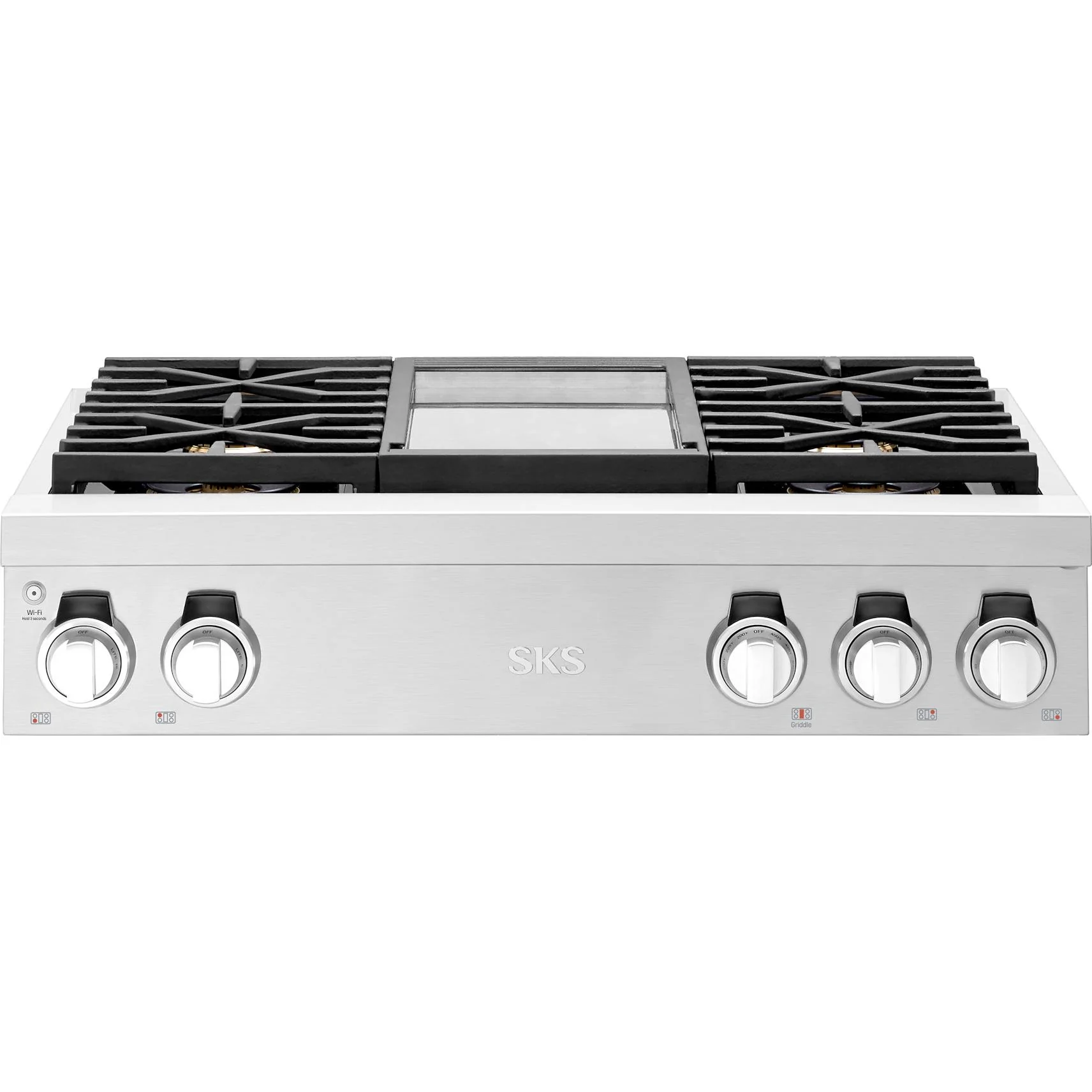 Signature Kitchen Suite Dessus de cuisinière encastré de 36 pouces SKSRT360GS - Image 2