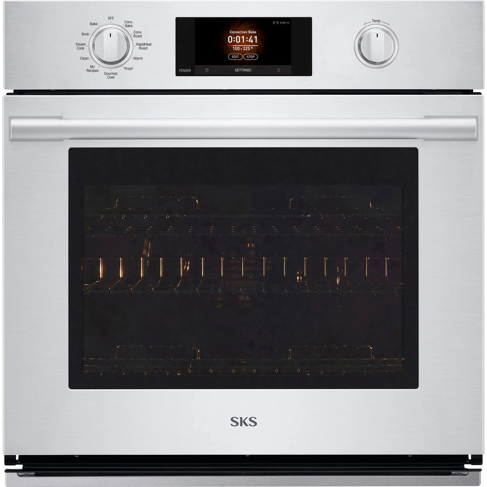 Signature Kitchen Suite Four mural encastré de 30 po avec vapeur SKSSV3001S