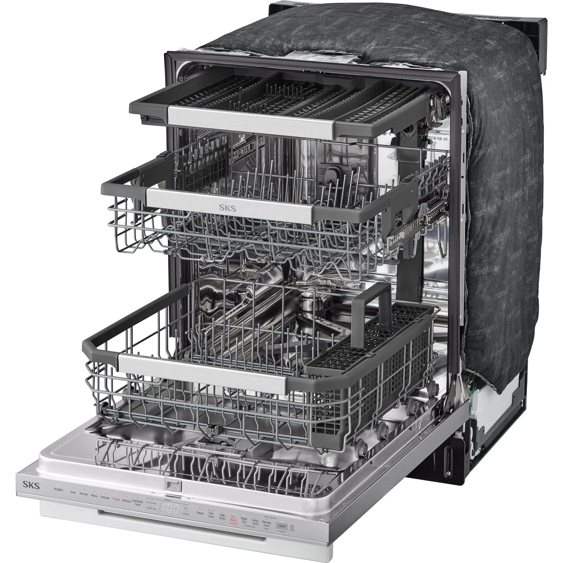 Signature Kitchen Suite Lave-vaisselle encastré Powersteam® en acier inoxydable SKSDW2411T - Image 5