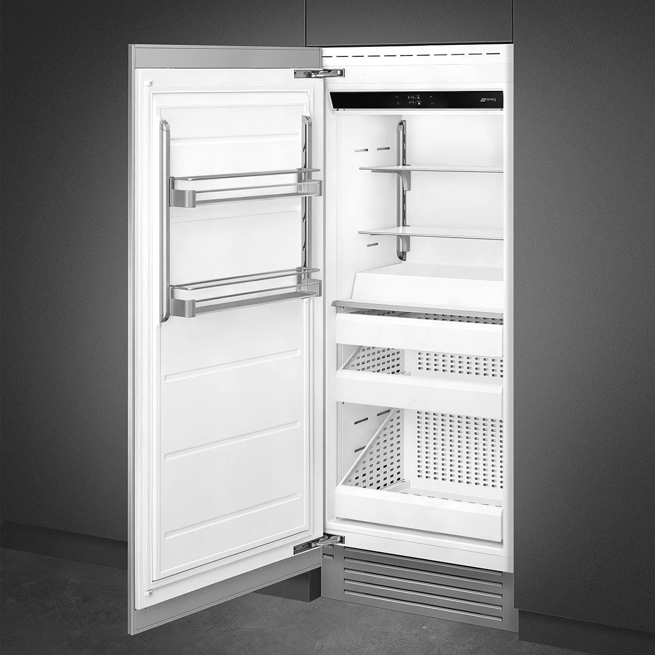 Smeg Congélateur vertical FZU36LX - Image 3