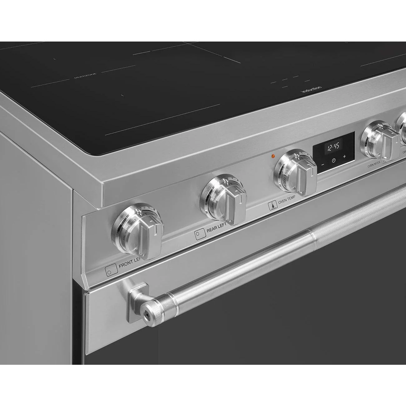 Smeg Cuisinière amovible à induction de 36 pouces avec convection européenne véritable SPR36UIMX - Image 7