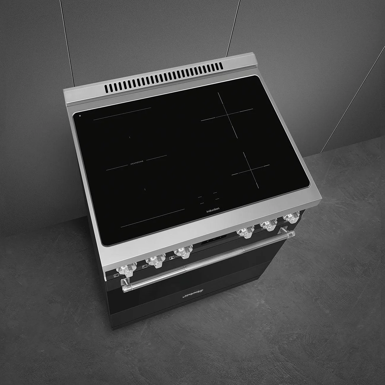 Smeg Cuisinière autoportante à induction de 30 pouces SPR30UIMAN - Image 5