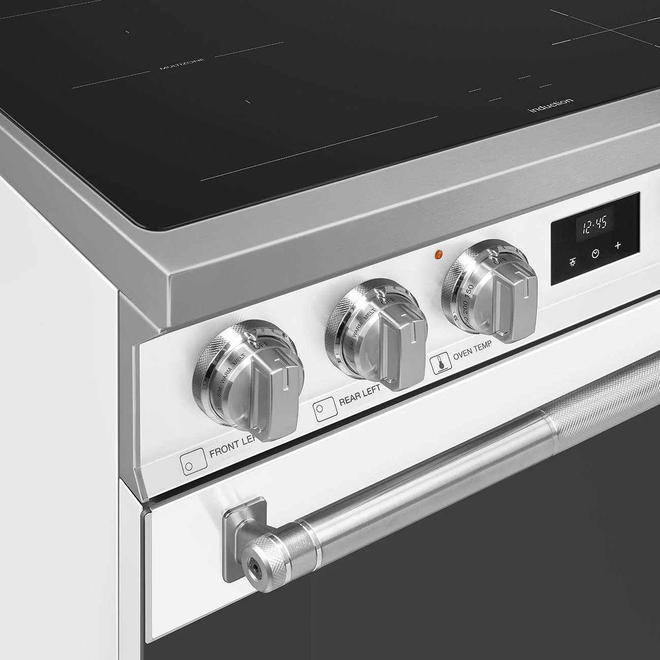 Smeg Cuisinière autoportante à induction de 30 pouces SPR30UIMMW - Image 6