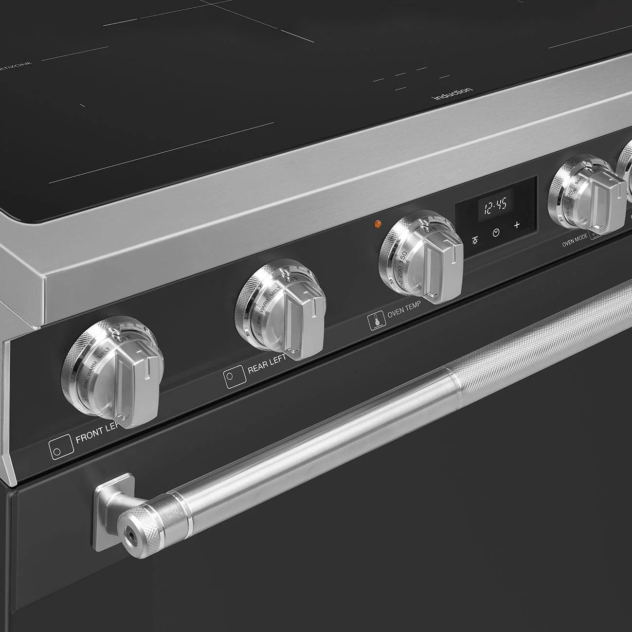 Smeg Cuisinière autoportante à induction de 36 pouces SPR36UIMAN - Image 6