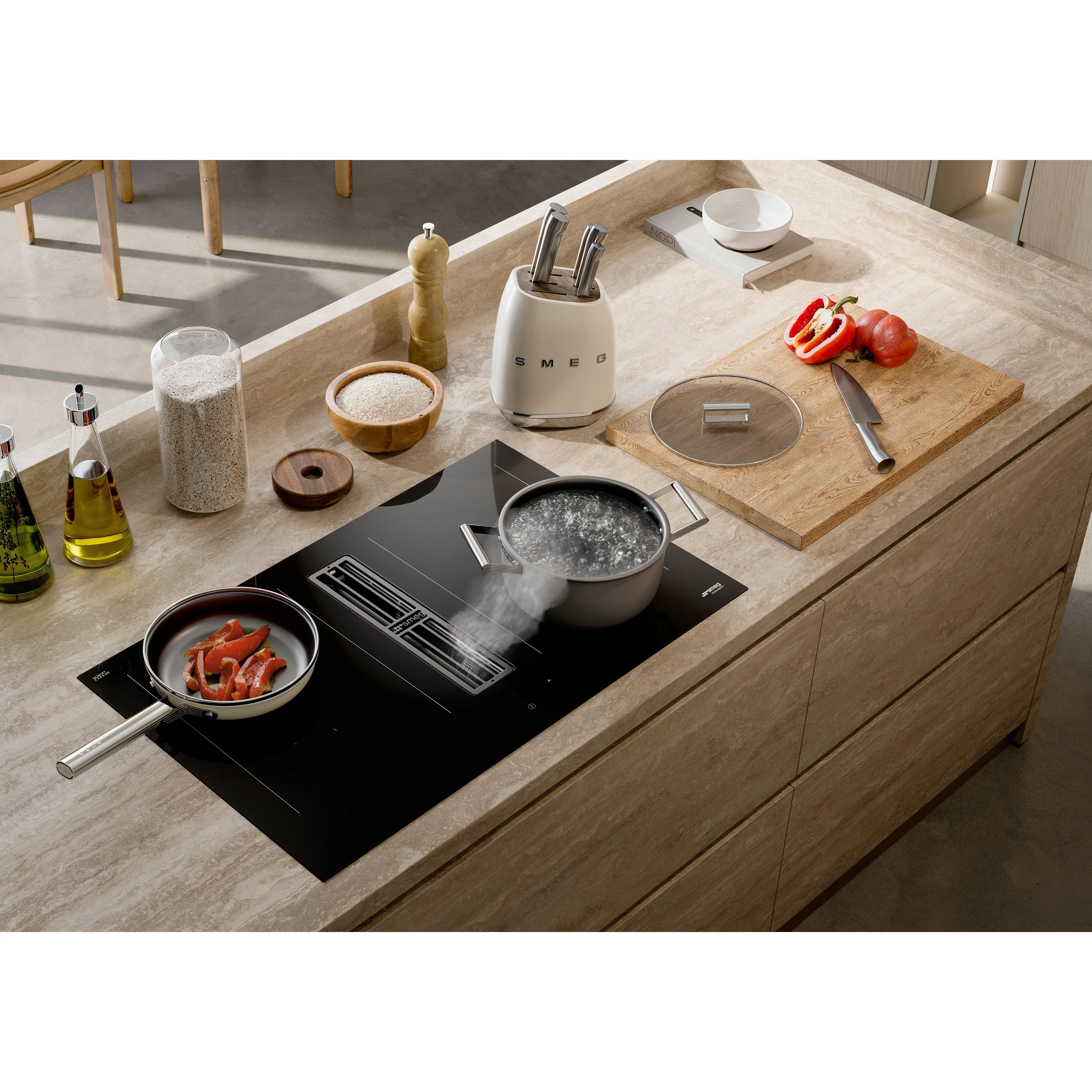 Smeg Ensemble de couteaux 7 pièces KBSF02WH - Image 11