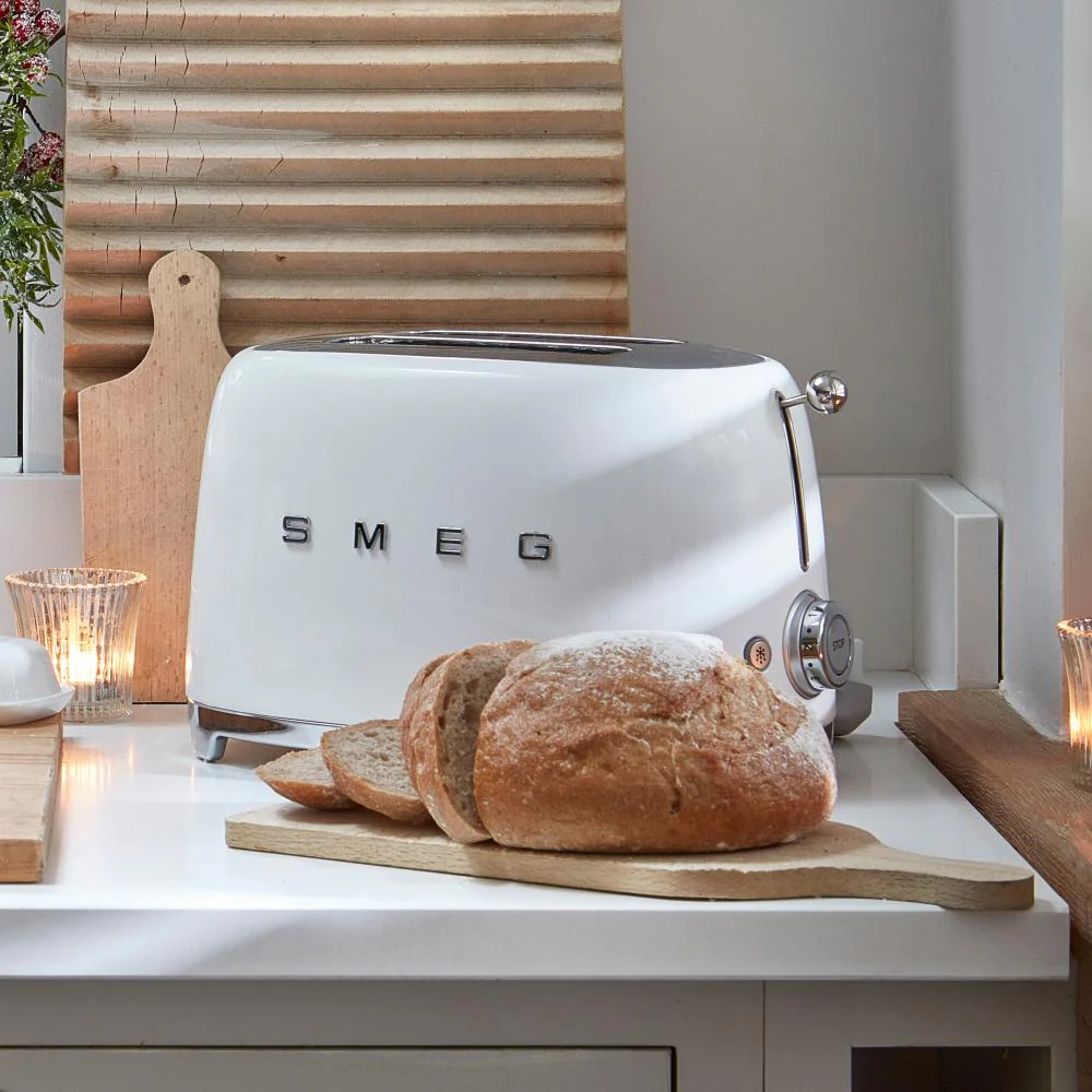 Smeg Grille-Pain à levier à 2 tranches TSF01WHMUS - Image 9