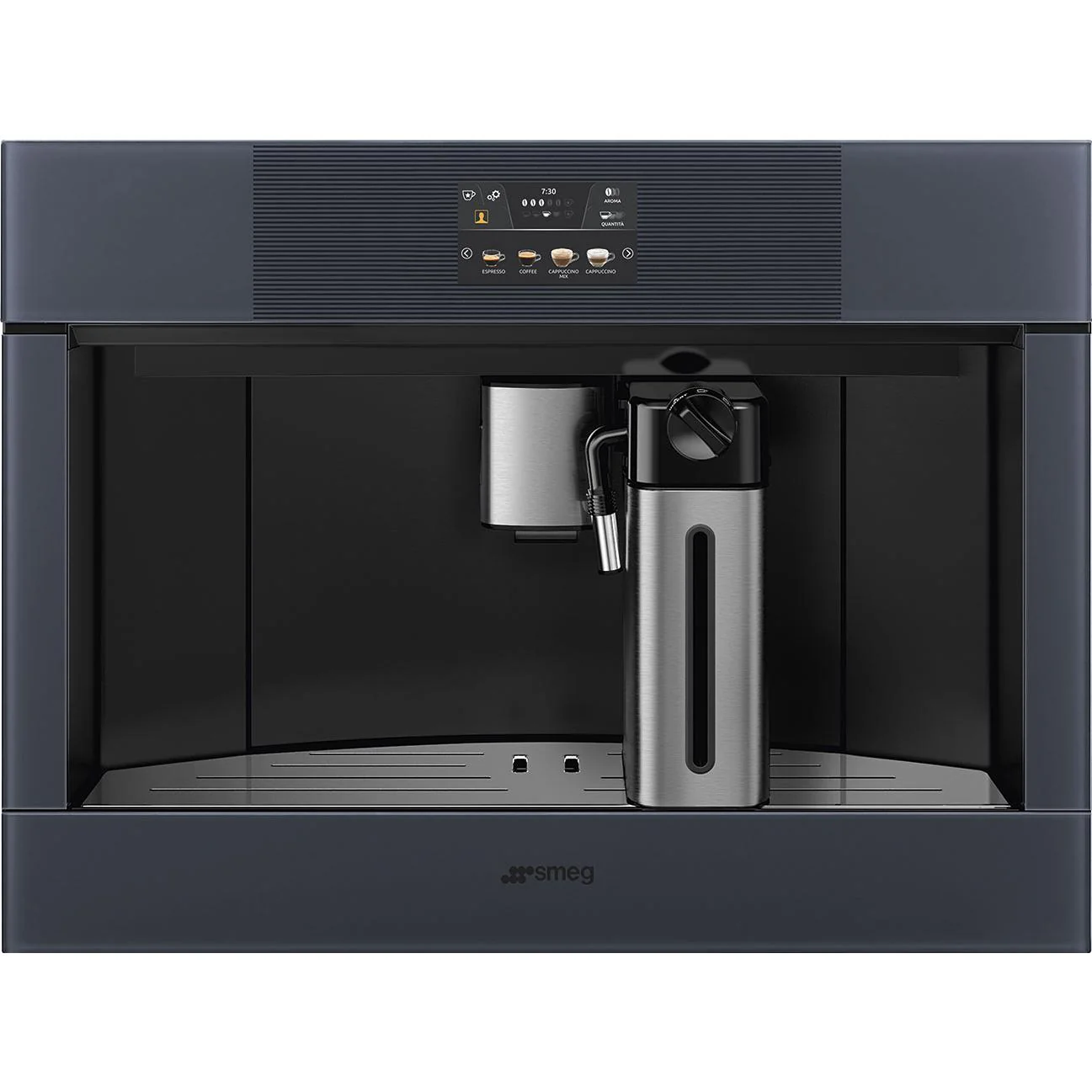 Smeg Linea machine à café encastrable de 24 pouces CMSU2104G
