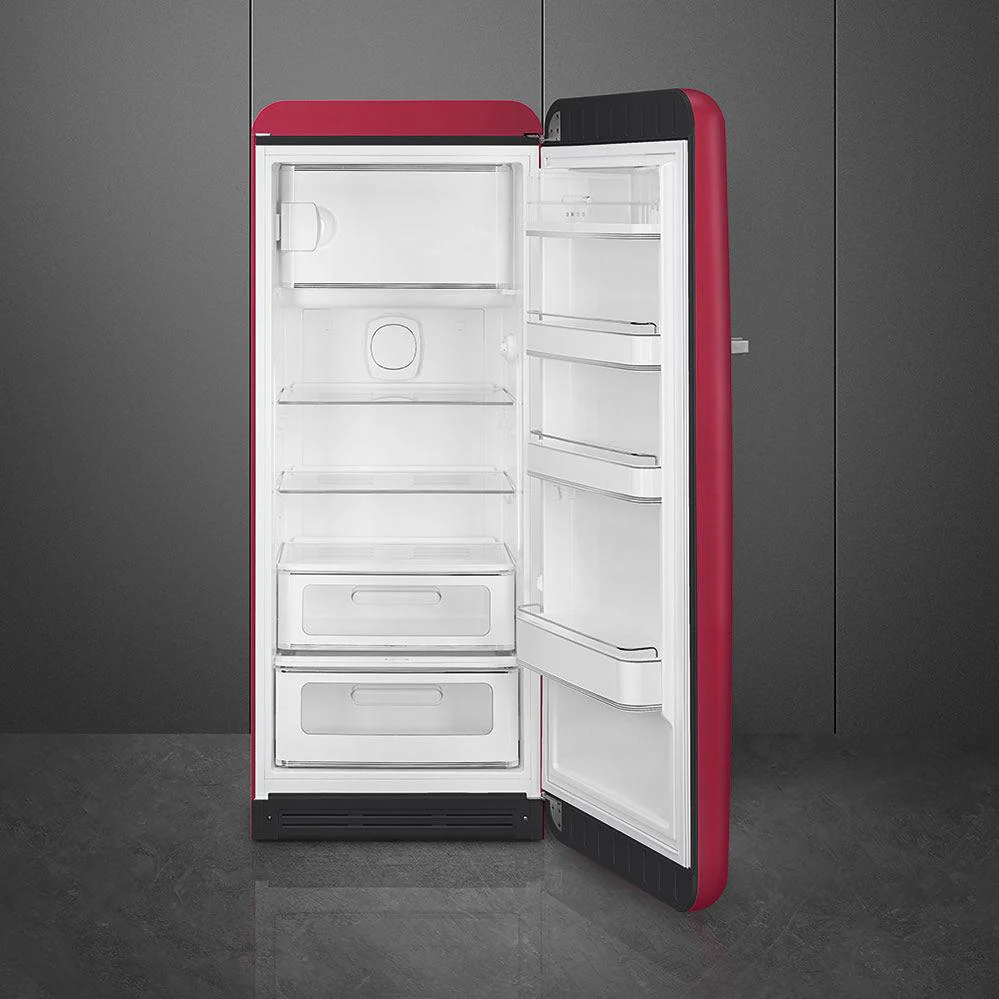 Smeg Réfrigérateur à congélateur supérieur de 24 po, 9,53 pi cu avec système multiflux FAB28URDRB3 - Image 5