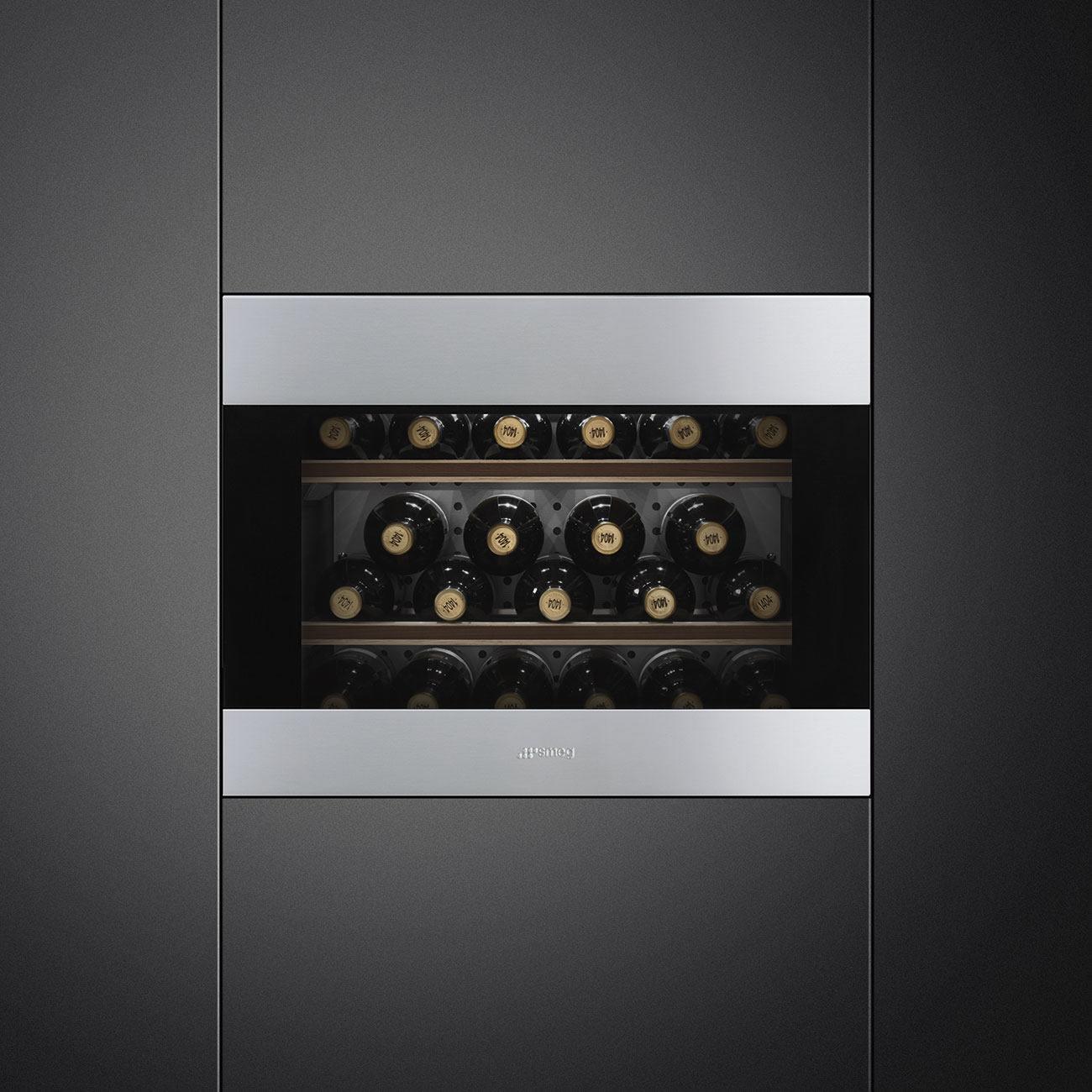 Smeg Refroidisseur à vin Classic de 18 bouteilles CVIU321X1 - Image 2