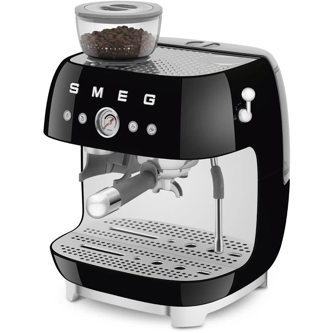Smeg Retro-Style machine à café espresso manuelle EGF03BLUS - Image 4