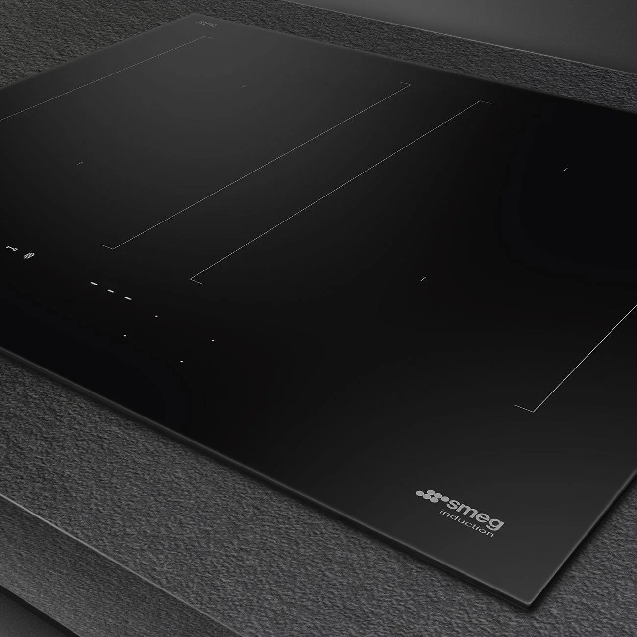 Smeg Table de cuisson comptoir à induction de 24 po SIMU324D - Image 3