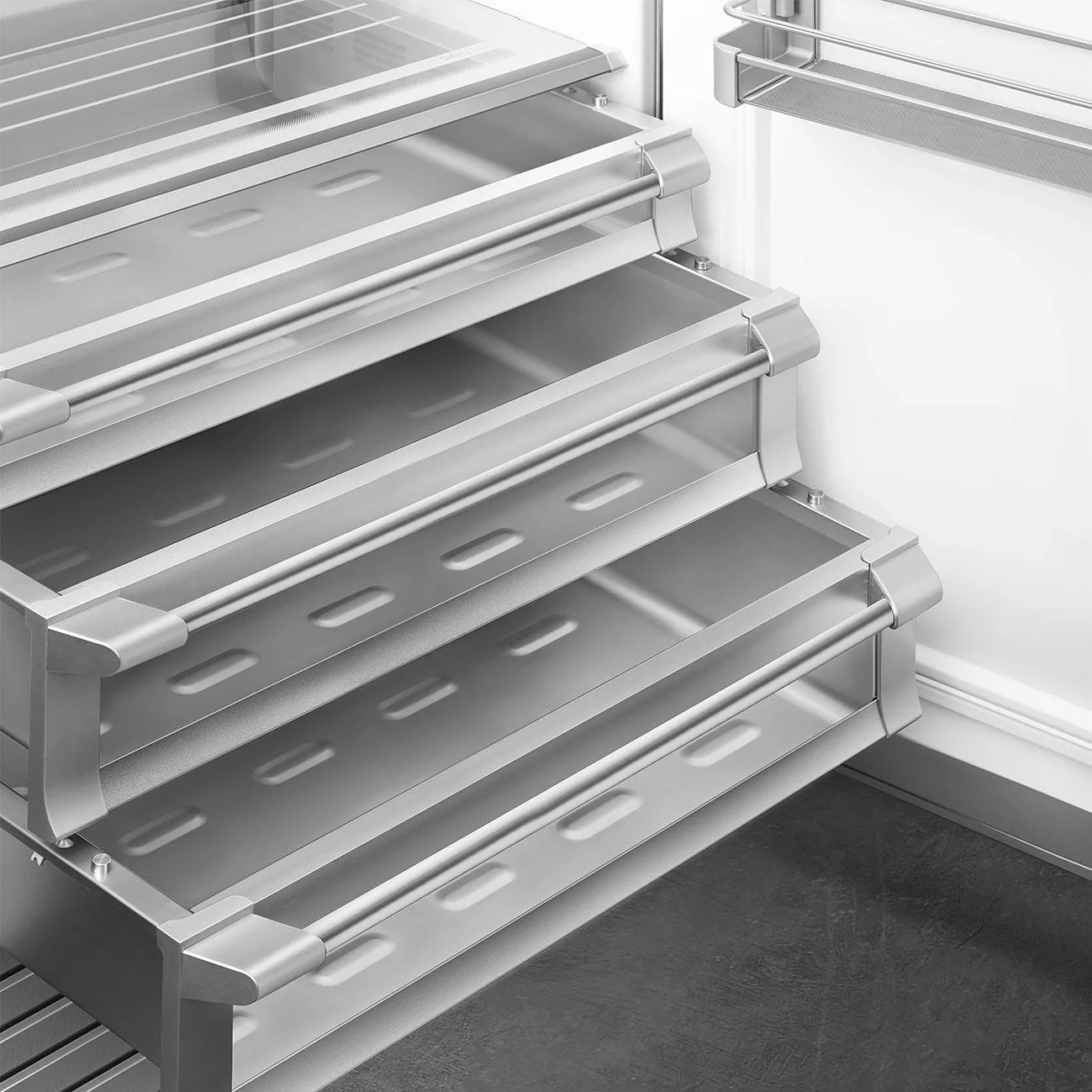Smeg Tout réfrigérateur de 36 pouces, 21,54 pi. cu. RSDU36R - Image 7