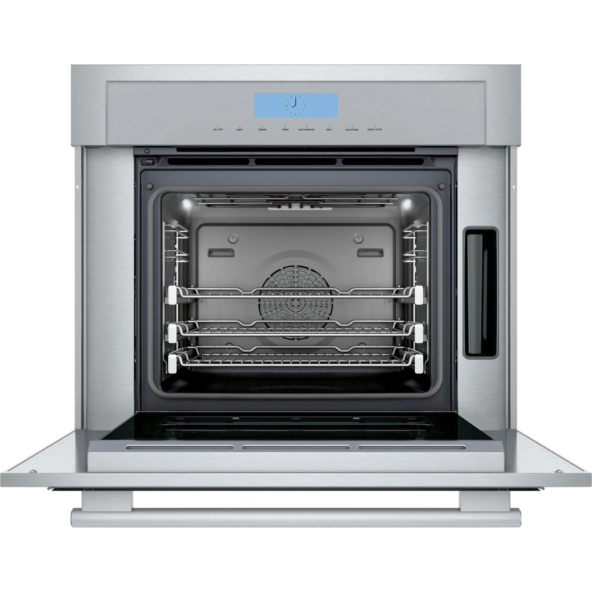 Thermador Four mural encastré de 30 po, 2,8 pi cu avec convection à vapeur MEDS301BS - Image 2