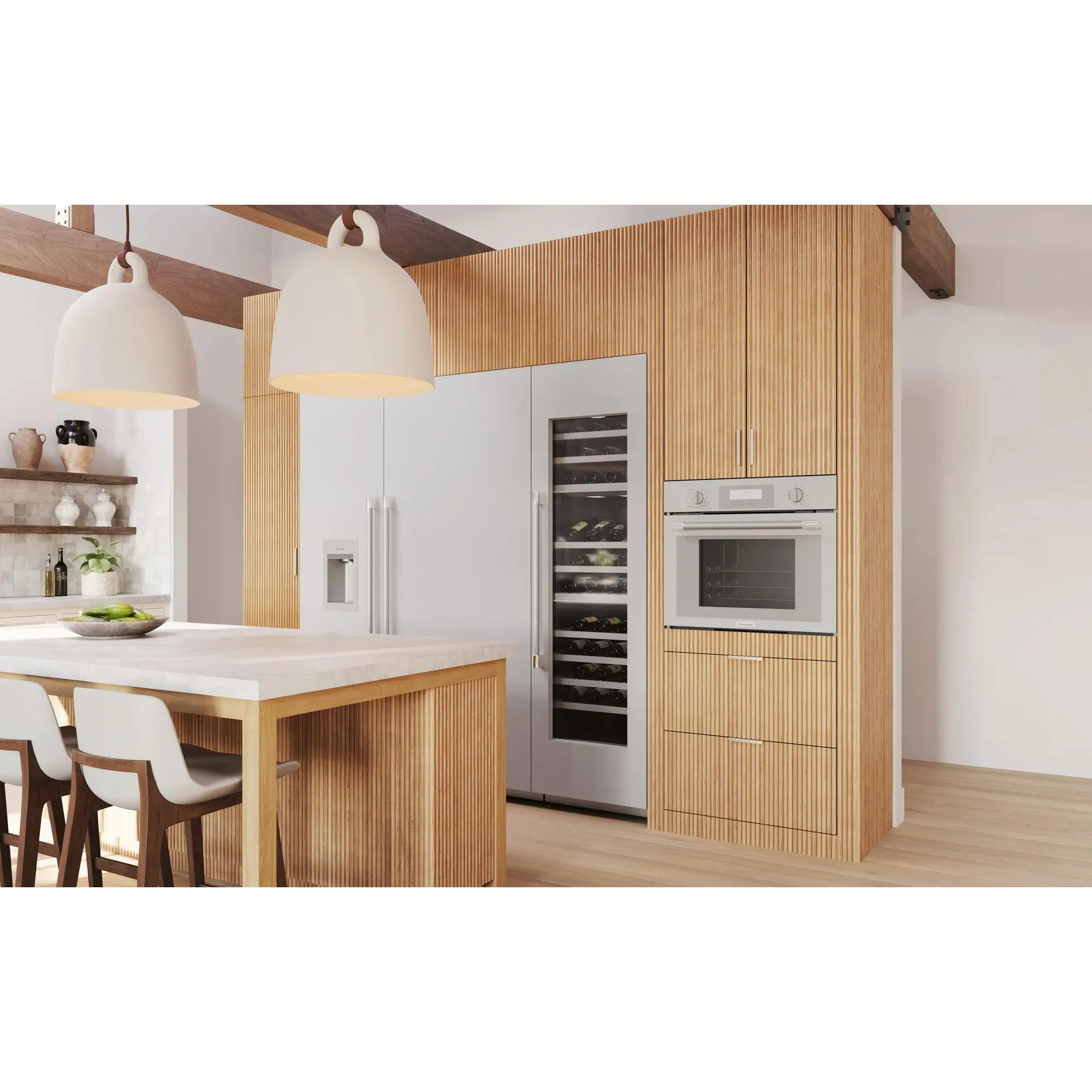 Thermador Four mural encastré de 30 po, 2,8 pi cu avec convection à vapeur PODS301B - Image 10