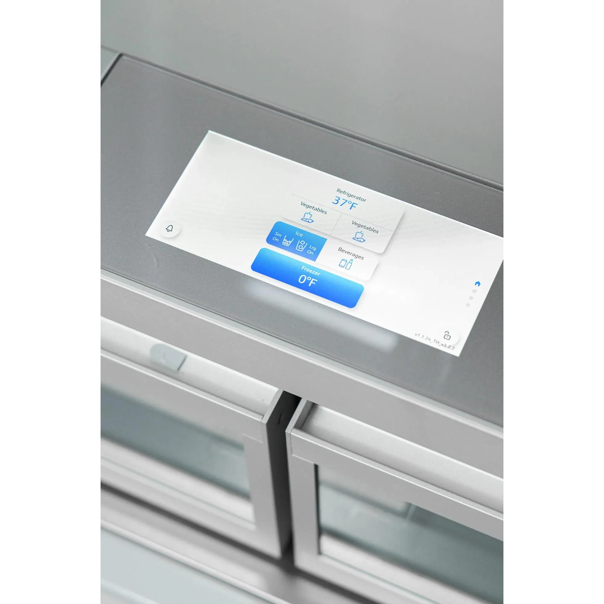 Thermador Réfrigérateur quatre portes avec porte à deux battants intégré de 36 pouces, 18,9 pi. cu. avec Home Connect T36BT110NS - Image 8