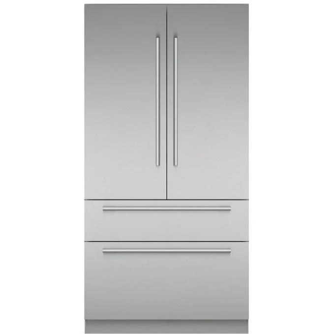 Thermador Réfrigérateur quatre portes avec porte à deux battants intégré de 42 pouces, 23,1 pi. cu. avec Home Connect T42BT110NS