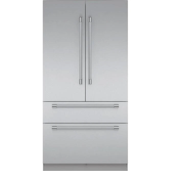 Thermador Réfrigérateur quatre portes avec porte à deux battants intégré de 42 pouces, 23,1 pi. cu. avec Home Connect T42BT120NS