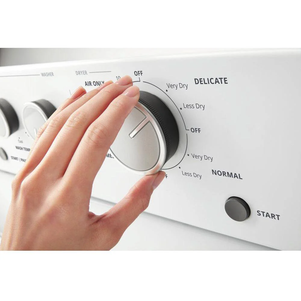 Whirlpool Centre de buanderie laveuse/sécheuse superposées à gaz WGT4027HW - Image 7
