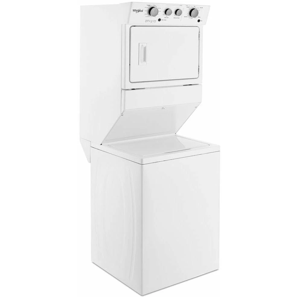 Whirlpool Centre de buanderie laveuse/sécheuse superposées à gaz WGT4027HW - Image 9