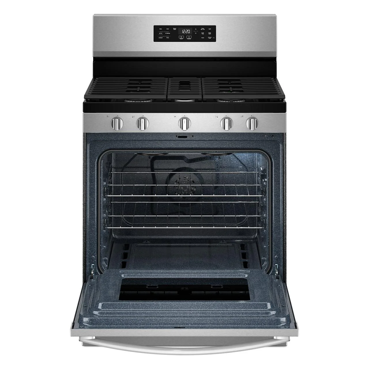 Whirlpool Cuisinière à gaz de 30 po avec technologie de cuisson à air et nettoyage à la vapeur WFGS4530SZ - Image 2