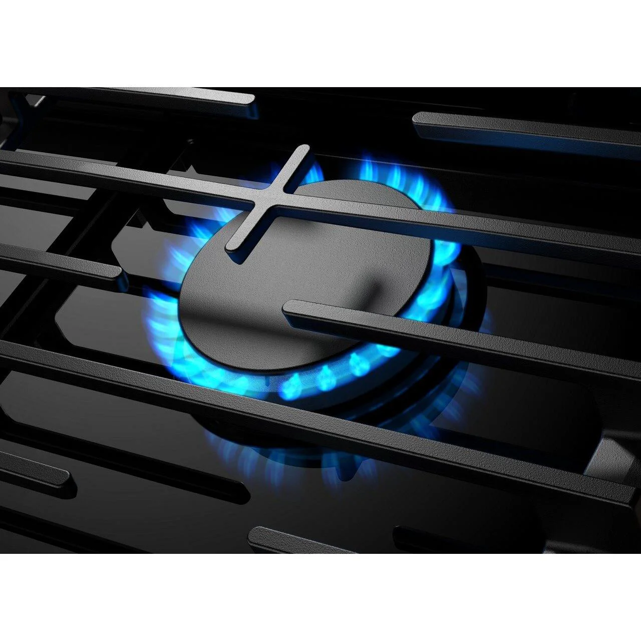 Whirlpool Cuisinière à gaz encastrable de 30 pouces avec grilles en fonte EZ 2 Lift™ - Image 5