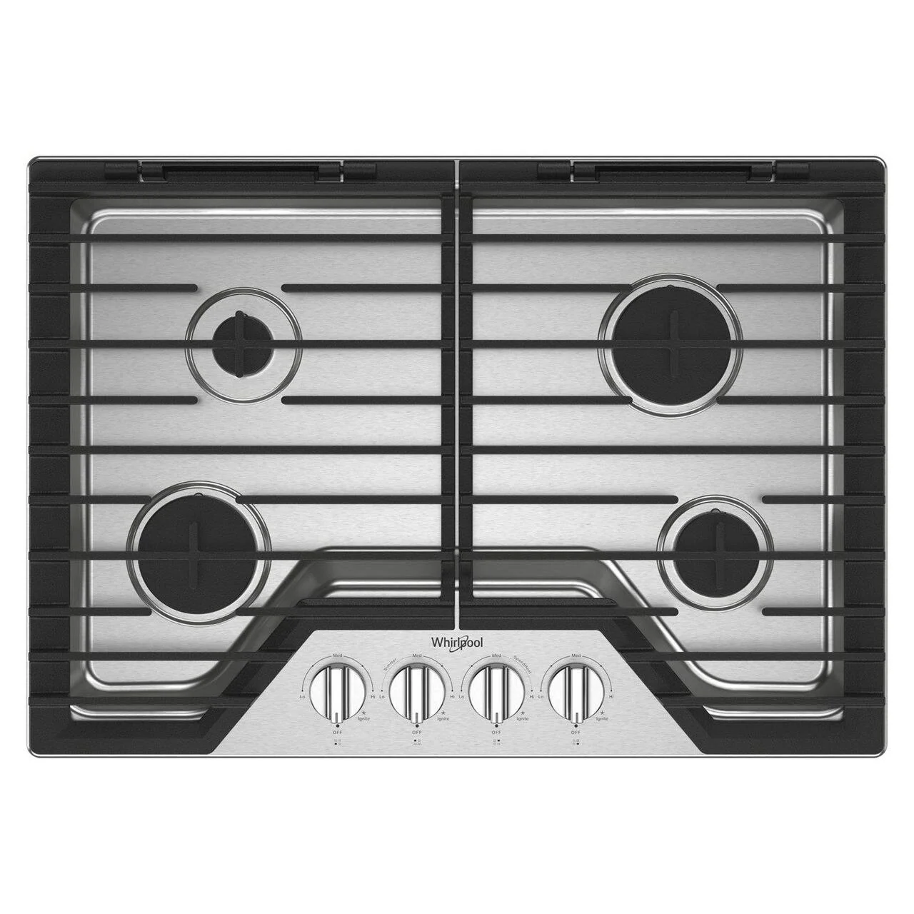 Whirlpool Cuisinière à gaz encastrable de 30 pouces avec grilles en fonte EZ 2 Lift™ - Image 9