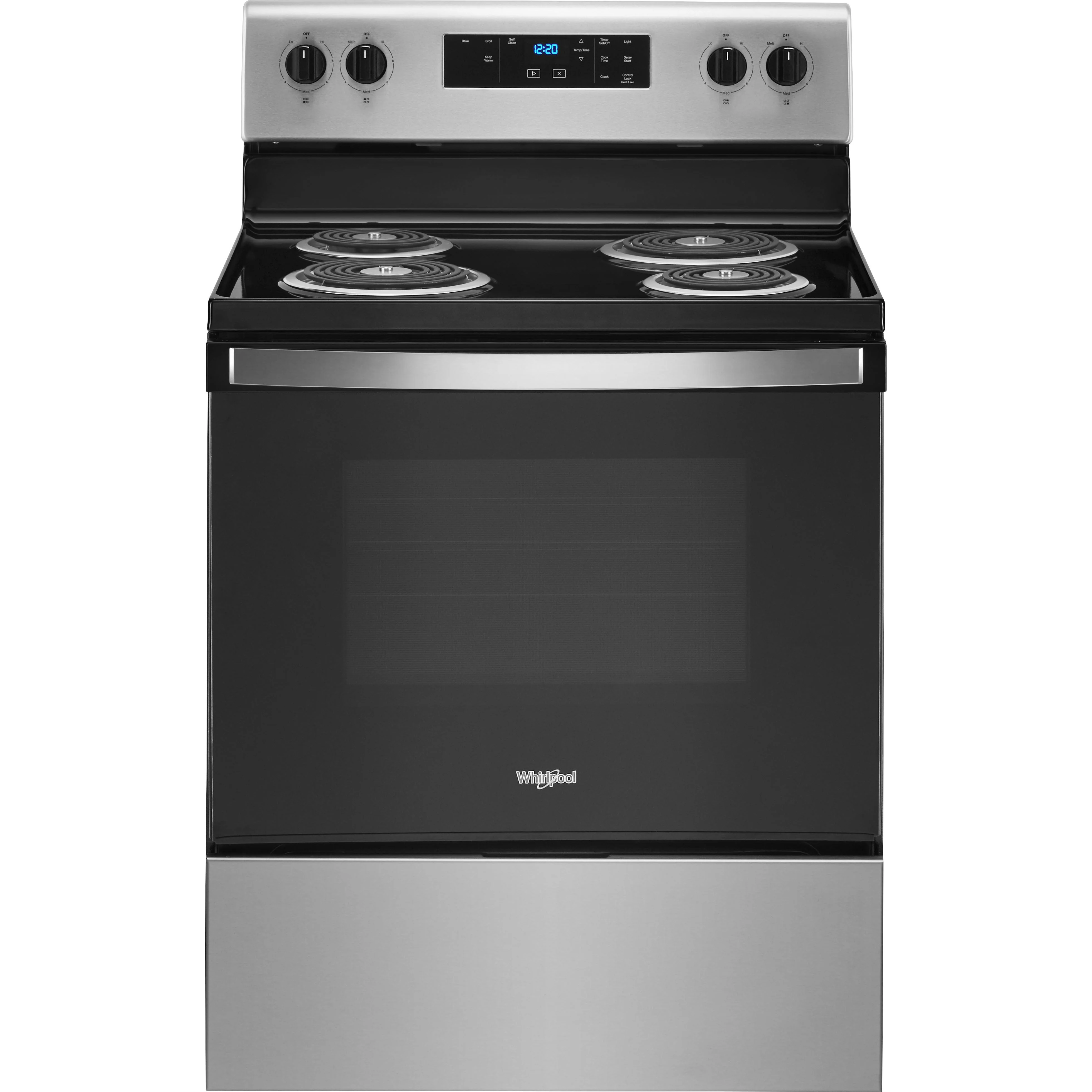 Whirlpool Cuisinière amovible électrique de 30 po., 4,8 pi.cu. avec technologie four autonettoyant