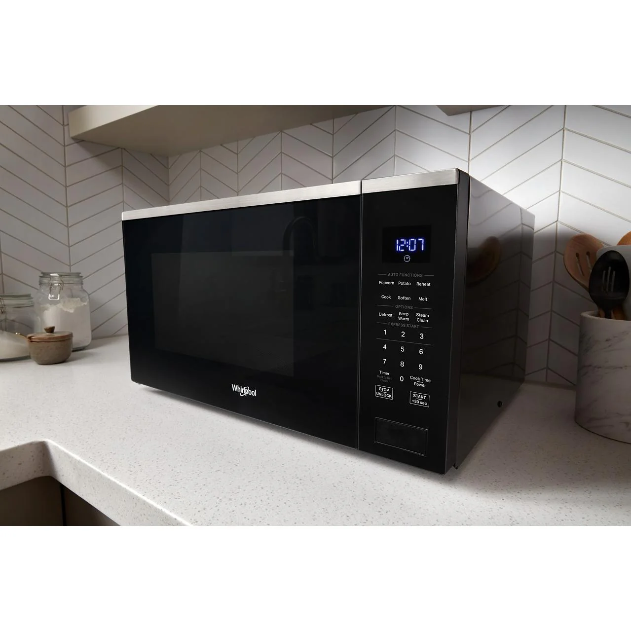 Whirlpool Four à micro-ondes de comptoir de 22 pouces, 1,6 pi. cu. YWMCS7022SZ - Image 10