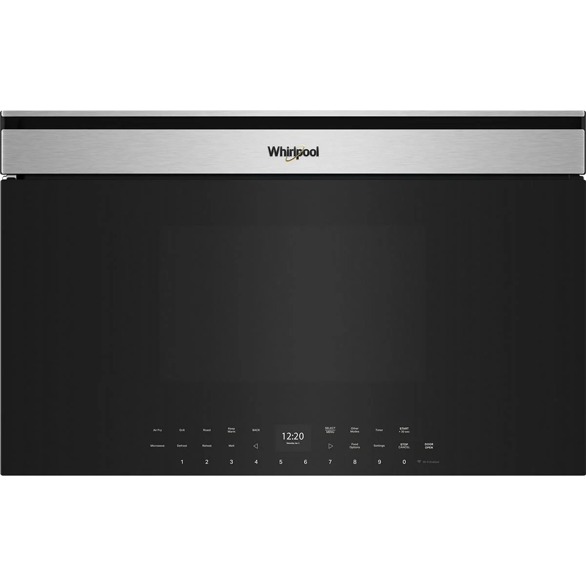 Whirlpool Four à micro-ondes intégré de 30 pouces, 1,1 pi. cu. avec technologie friture à air YWMBT7030SZ