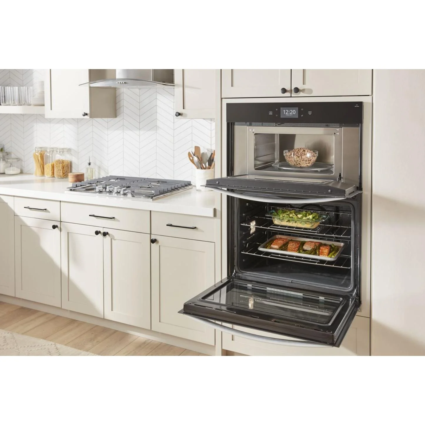 Whirlpool Four combiné mural avec micro-ondes de 30 pouces, et capacité de four de 5,0 pi. cu. WOEC7030PZ - Image 11