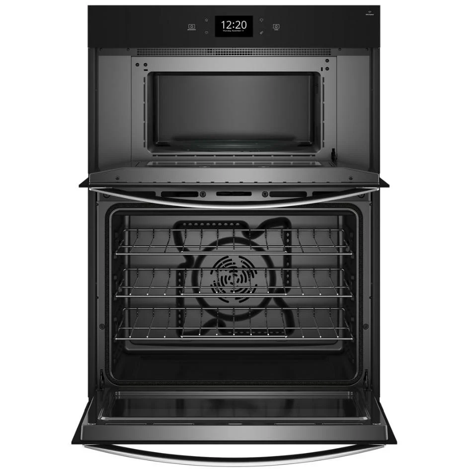 Whirlpool Four mural à micro-ondes combiné avec friture à air de 27 pouces, 4.3 pi cu WOEC7027PZ - Image 3