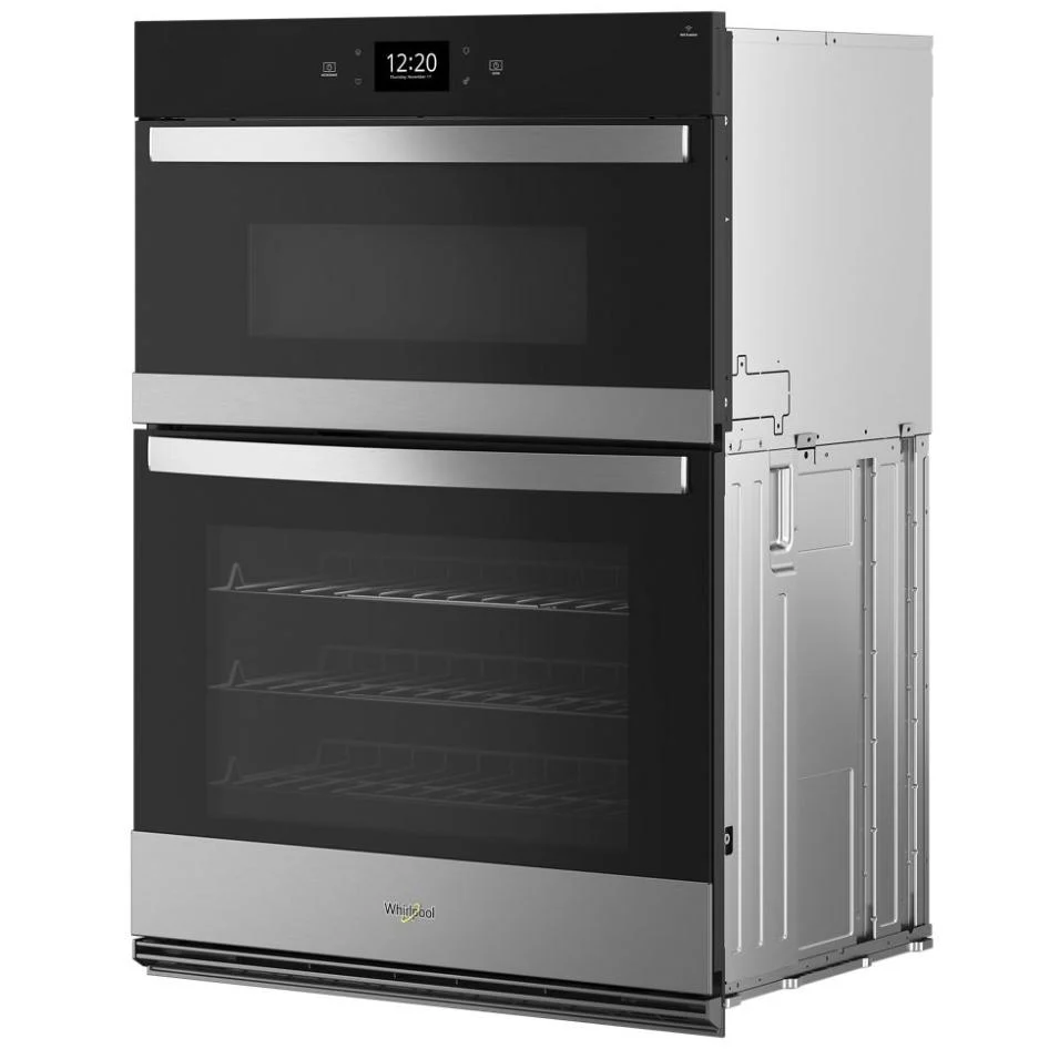 Whirlpool Four mural à micro-ondes combiné avec friture à air de 27 pouces, 4.3 pi cu WOEC7027PZ - Image 5